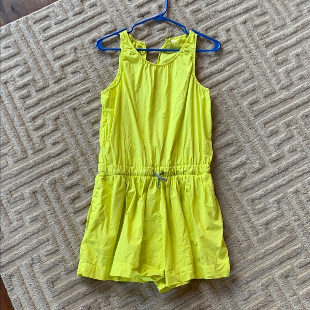 JCREW Girls Yellow Romper(Crewcuts)